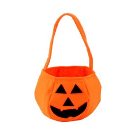 Party Magic Halloween Pumpkin Felt Bag