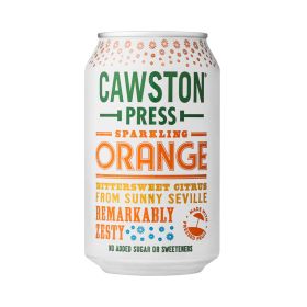Cawston Press No Sugar Sparkling Orange Juice 330ml