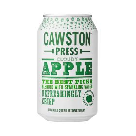 Cawston Press No Sugar Sparkling Cloudy Apple Juice 330ml