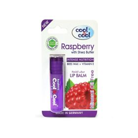 Cool & Cool Raspberry With Shea Butter Lip Balm