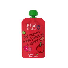 Ella's Stage 1 Baby Rice Peppers-sweet Potato+apples