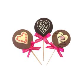 Chocolate Craft Choco Heart Lollies