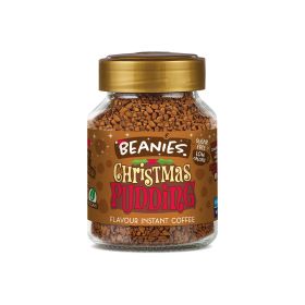 Beanies Christmas Pudding Instant Coffee
