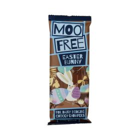 Moo Free Easter Bunny Chocolate Bar