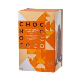 Chococo Dark Outrageous Orange Egg