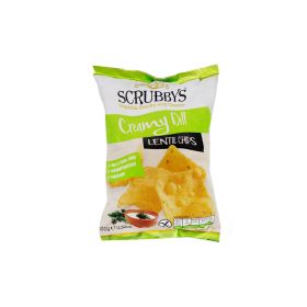 Scrubby's Creamy Dill Flavoured Lentil Chips
