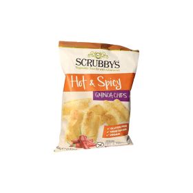 Scrubby's Hot and Spicy Flavoured Quinoa Chips