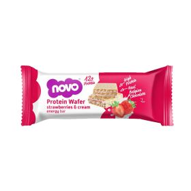 Novo Strawberries & Cream Protein Wafer