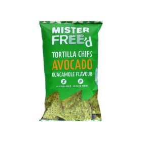 Mister Freed Vegan Tortilla Chips Avocado Guacamole Flavour