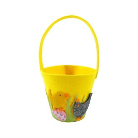 Party Magic Easter Chick Felt Basket Assorted 27cm 