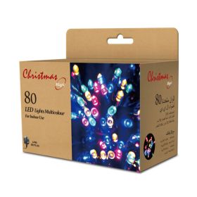 Christmas Magic 80 LED 7.90M Multicolour Lights 