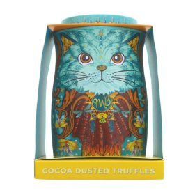 Monty Bojangles Spirit Blue Cat Cocoa Dusted Chocolate Truffles