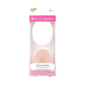 Brushworks Silicone Cleansing Pads
