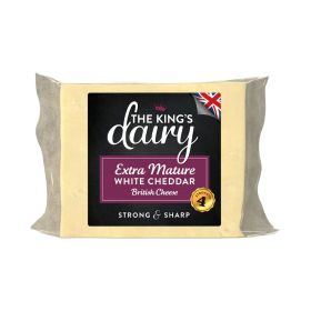 The King's Dairy Extra Mature White Cheddar