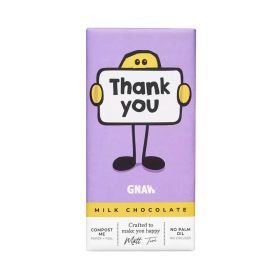 Gnaw Thank You Milk Chocolate Bar