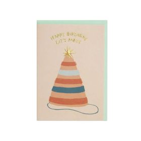 Happy Birthday Lets Party Greeting Card