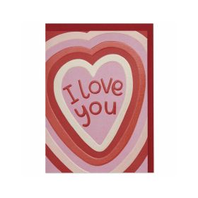 I Love You Greeting Card