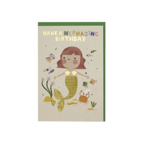 Have A Mermazing Greeting Card