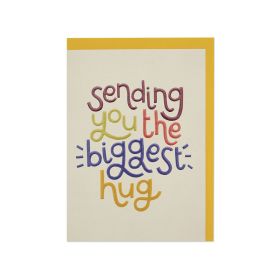 Sending You The Biggest Hug Greeting Card