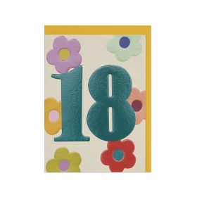 18th Birthday Greeting Card