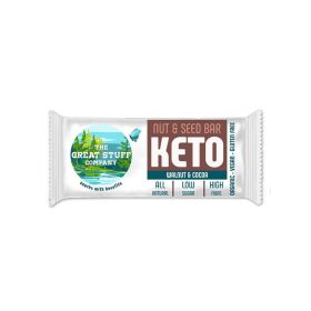 Keto Organic Nut & Seed Bar Walnut & Cocoa 