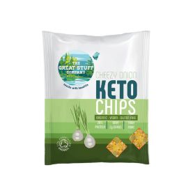 Keto Organic Chips Cheezy Onion 30 g