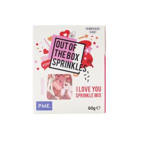 PME Out Of The Box Sprinkles I Love You Sprinkle Mix
