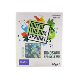 PME Out Of The Box Sprinkles Dinosaur Sprinkle Mix
