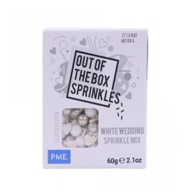 PME Out Of The Box Sprinkles White Wedding Sprinkle Mix