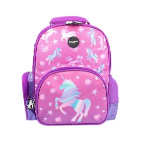 Fringoo Pink Unicorn Ombre Kids Bagpack
