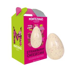 Montezuma's Strawberry Cheesecake White Chocolate Egg