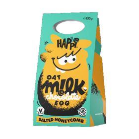 Happi Salted Honeycomb Oat Milk Chocolate Egg