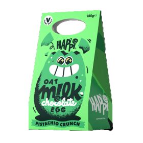 Happi Pistachio Crunch Oat Milk Chocolate Egg