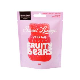 Sweet Lounge Vegan Fizzy Fruity Bears Candies