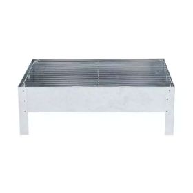 Galvanized Iron Bbq Stove 39X23Cm