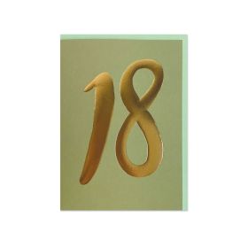 18th Birthday Greeting Card