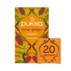 Pukka Wellness Three Ginger Tea Bag