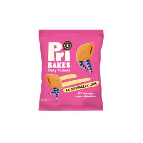 Pri Bakes Raspberry Jam Oaty Pockets