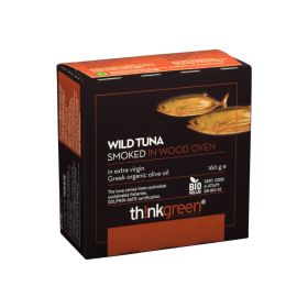 Think Green Smoked Tuna in Greek Organic Olive Oil