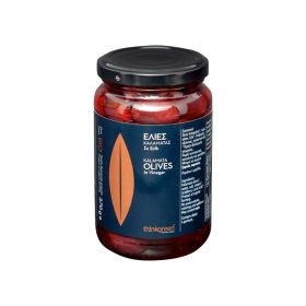 Think Green Organic Kalamata Olives Whole Brine Vinegar