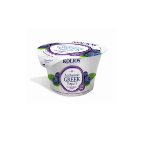 Kolios Greek Strained Blueberry Yoghurt 0%