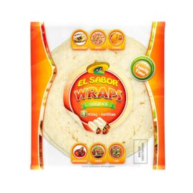 El Sabor Tortillas Wraps Small