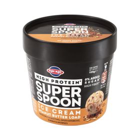 Kri Kri Super Spoon Peanut Butter Load High Protein Ice Cream