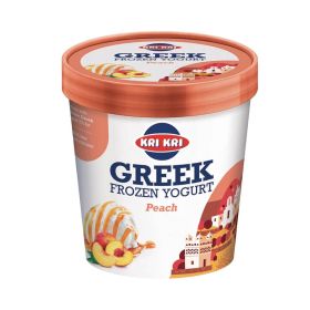 Kri Kri Peach Frozen Greek Yogurt