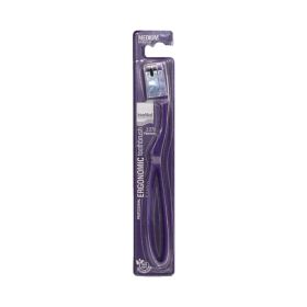 Intermed Professional Ergonomic Purple Medium Toothbrush 