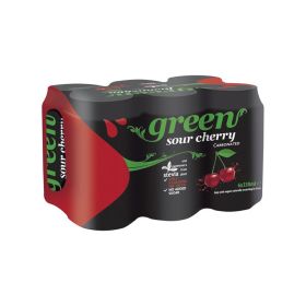 Green Cherry Carbonated Drink 330ml