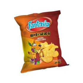 Fantasia Hot & Spicy Natural Potato Chips