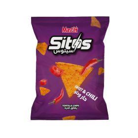 Master Sitos Sweet Chilli Pepper Tortilla Chips