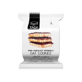 Taqa Dark Chocolate Vermicelli Oat Cookies