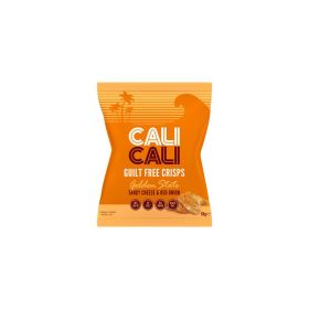 Cali Cali Golden State Tangy Cheese and Red Onion Guilt Free Crisps